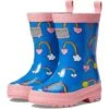 Hatley Kids Summer Sky Shiny Rain Boots (Toddler/Little Kid/Big Kid) -All Style Shop 61jSOffKy L. AC SR920736