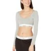 Calvin Klein Underwear Modern Cotton Unlined Bralette (Long Sleeve) -All Style Shop 71iT7Fg119L. AC SR736920