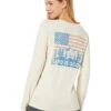 Life Is Good Flag Mountain Scene Long Sleeve Crusher-Lite™ Tee -All Style Shop 71k2RFaaBL. AC SR736920