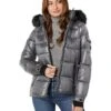 MICHAEL Michael Kors Short Puffer With Faux Fur Trim Hood Jacket M425739QZ -All Style Shop 81obQy3i 2L. AC SR736920